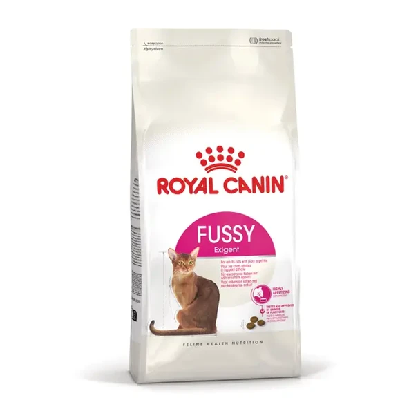 ROYAL CANİN FUSSY EXİGENT SEÇİCİ KEDİLER İÇİN KEDİ MAMASI 4KG ürün görseli 1