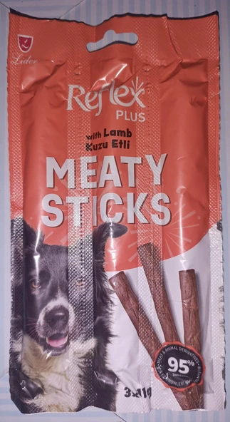 Reflex Plus Meaty Sticks Kuzulu Tahılsız Köpek Ödül Çubuğu 3x11 Gr ürün görseli 1