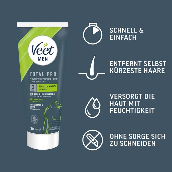 Veet tüy dökücü krem ​​(6 x 200ml) - Resim 3