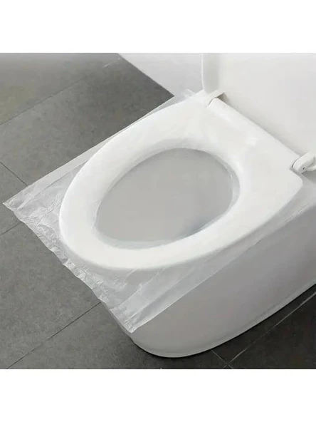 Klozet Kapağı Örtüsü Poşeti - Hijyenik Tek Kullanımlık - 200 Adet ürün görseli 1