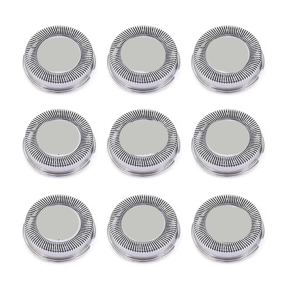 Elektrikli tıraş başlıkları, yedek tıraş başlıkları, PT724/41, PT729/41, S738/17, S738/82, S1150/81, S1160/81, S1570, S1560/81, S3310/81(9 adet) ile uyumlu ürün görseli 1