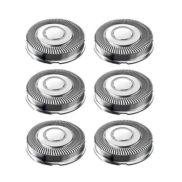 SH71 Yedek Tıraş Başlıkları, Philips ile Uyumlu, Norelco, Razor Series 7000 ve Square Series 5000 ile uyumlu, SH71/52(6pc-SH71) ürün görseli 1