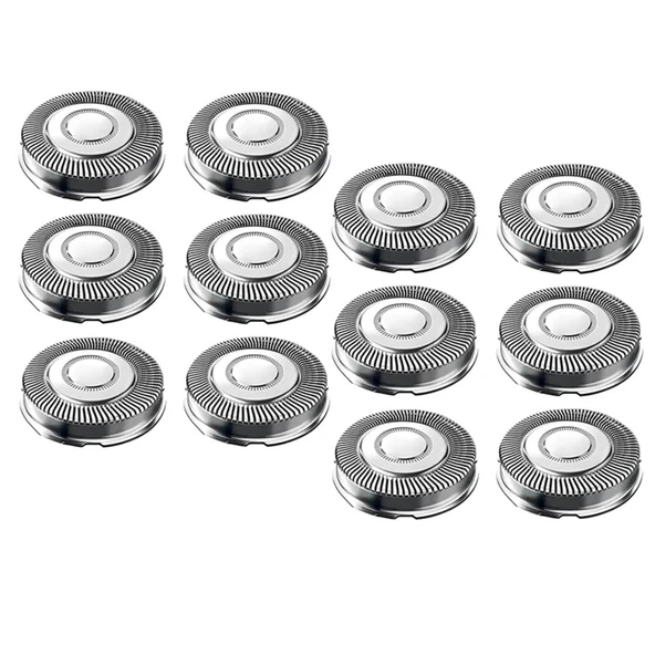 Tıraş Makinesi SH71Series 7000 ve 5000 Bıçakla Uyumlu Yedek Başlıklar, Philips Norelco, S7782 S7788 Tıraş Takımıyla Uyumlu (12 adet-SH71) ürün görseli 1