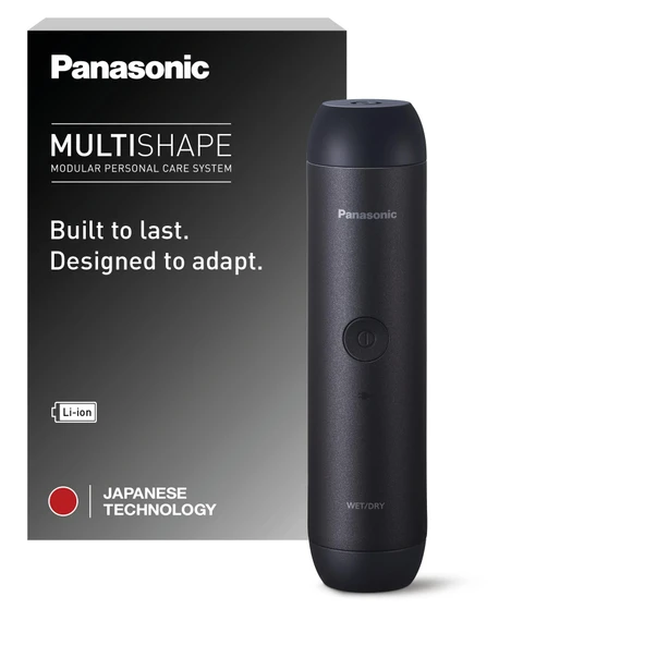 Panasonic Multishape ER-CBL1 el aleti, lityum iyon pil, siyah ürün görseli 1