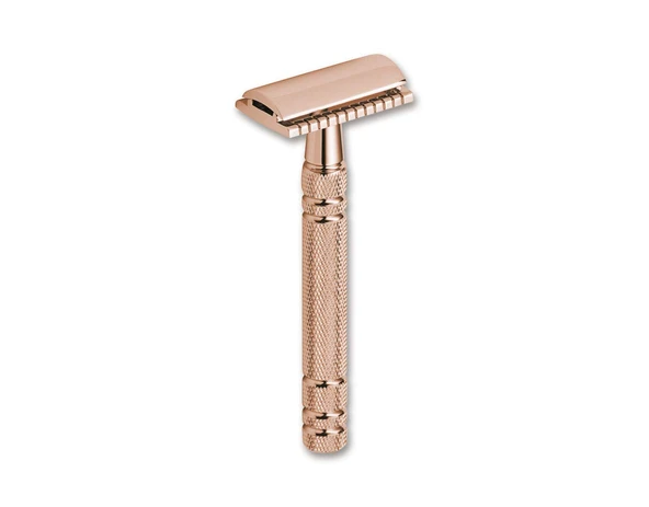 Böker Plus Manufaktur Solingen tıraş makinesi, Boraso Rose Gold ürün görseli 1