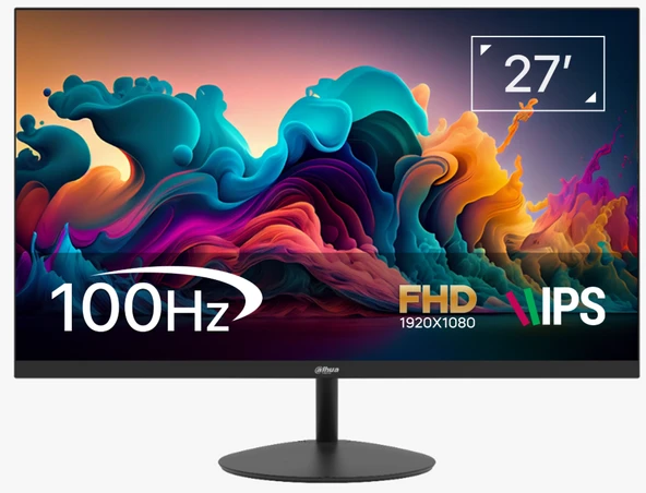 27 DAHUA LM27-A201Y 5MS 100HZ HDMI/VGA+ VESA MONİTÖR ürün görseli 1