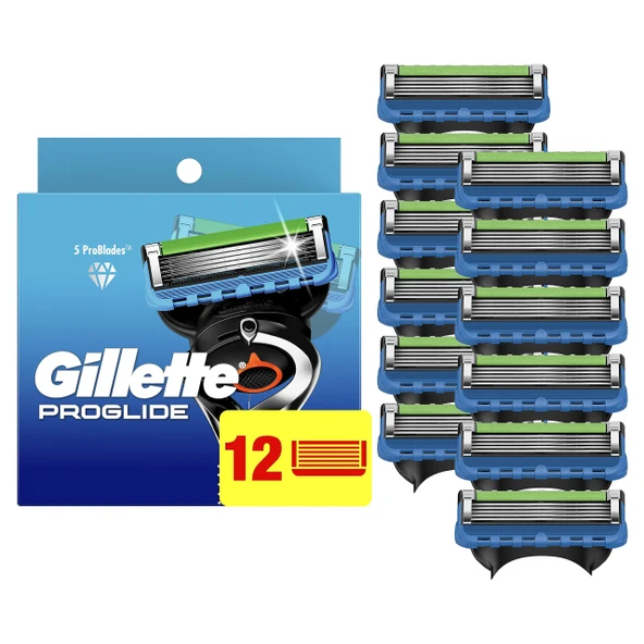 Gillette ProGlide Erkek Tıraş Bıçağı Yedekleri - 12'li Paket ürün görseli 1
