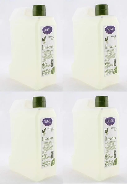 DURU Mini Türk Kokulu Su Bidonları 1 Litrelik Paket 4'lü ürün görseli 1