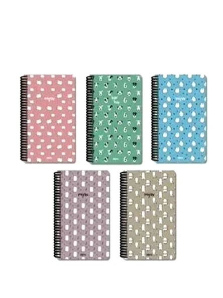 Papirüs Miyav Bloknot Sert Kapak Kareli 120 Yaprak 14X19Cm - 1 adet ürün görseli 1
