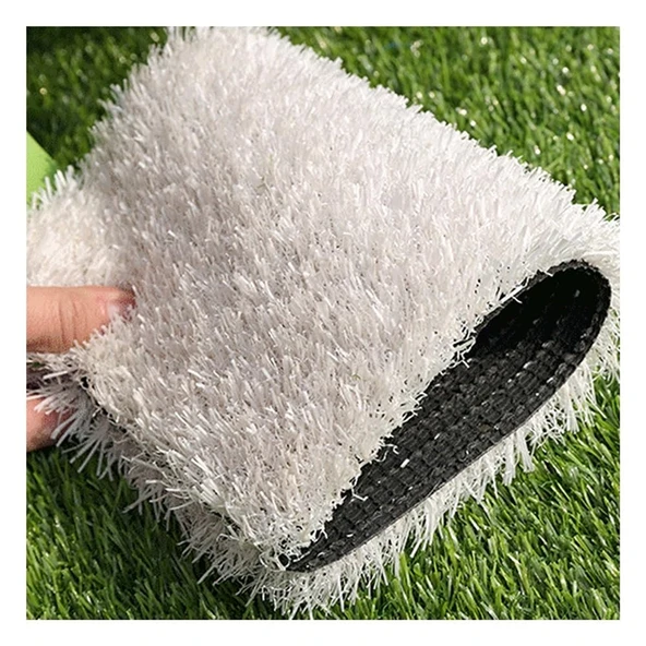 Gerçekçi Suni Çim, İç ve Dış Mekan Kullanımı için Suni Çim Halı, Drenaj Delikli Bahçe ve Çim için Suni Çim Mat, Özel Yapılmış (24x59IN) ürün görseli 1
