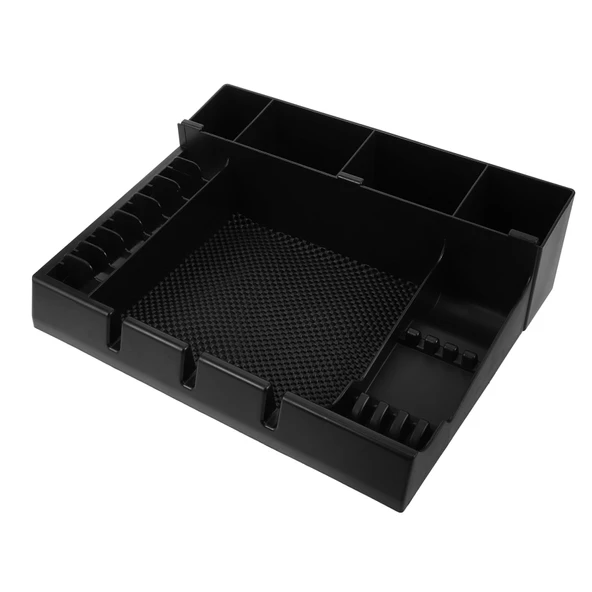 LALADEFIEE Siyah renkli ABS malzemeden yapılmış saç kesme makineleri için düzenleyici. DIY saç şekillendirme ve salon için kesme makinelerini ve koruyucuları saklamak için pratik ürün görseli 1