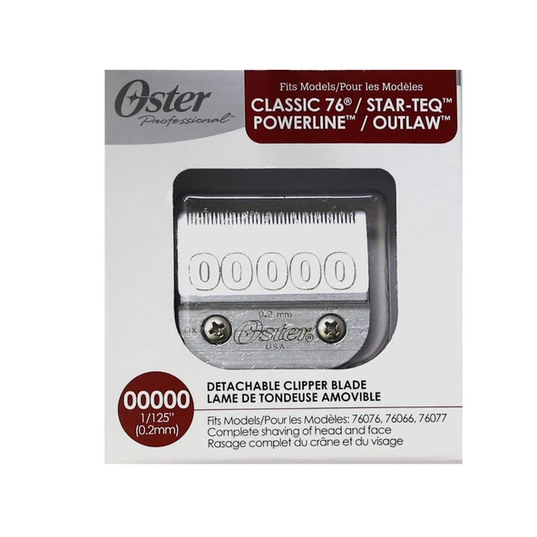 Oster motorlu makine için Oster yedek tıraş başlığı 97,44, 0,2 mm, tip 76918-006, boyut 00000 ürün görseli 1