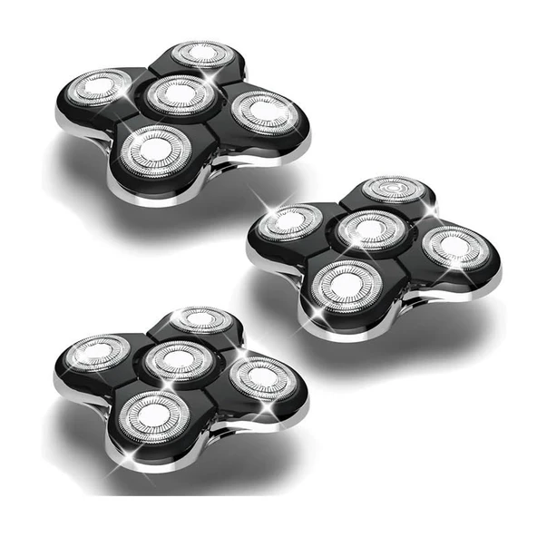 Electric Haver Yedek Bıçak ile uyumlu, Remington Balder Pro RX5, XR7000, XR1500, XR1501 Yedek Kafa ile uyumlu (3 set) ürün görseli 1