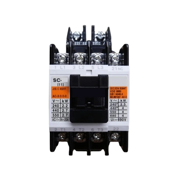 UOUOBEAR güç kontaktörü AC kontaktörü SC-0 SC-03 SC-4-1 SC-5-1 (SC-5-1 2NO, AC380-440V) ürün görseli 1