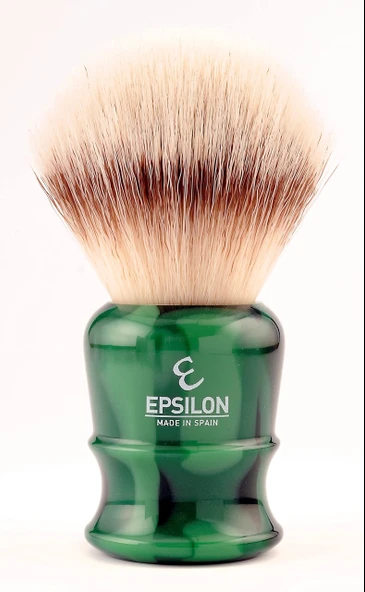 Epsilon Sentetik Ekstra Yumuşak Tıraş Fırçası Yeşil Saplı 50/26mm Standart Benzersiz ürün görseli 1