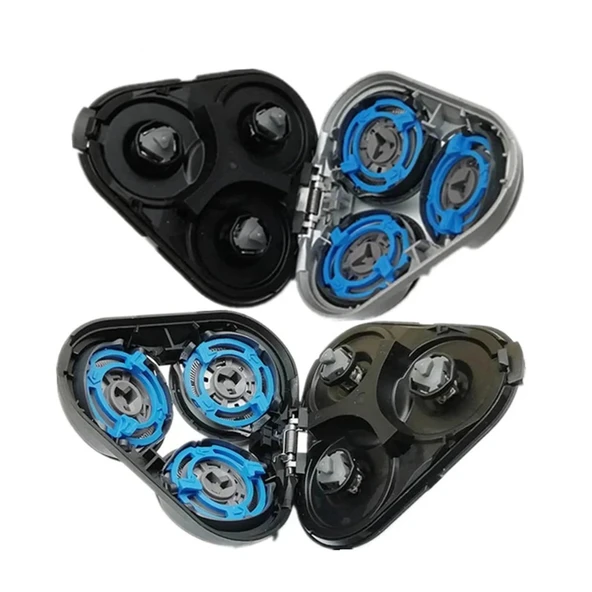 Philips ile uyumlu, S5000, S5370, S5571, S5420, S5140, S5078, S5077, S5050, S5082, S5380, S5400, Jilet, Yıkanabilir Yedek Tıraş Başlığı (2 takım) ürün görseli 1