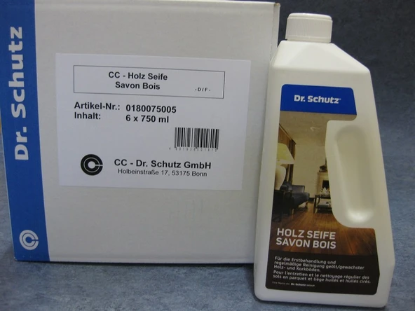 Dr. Schutz ahşap sabunu 750 ml (D/F) 6 x 750 ml'lik paket ürün görseli 1