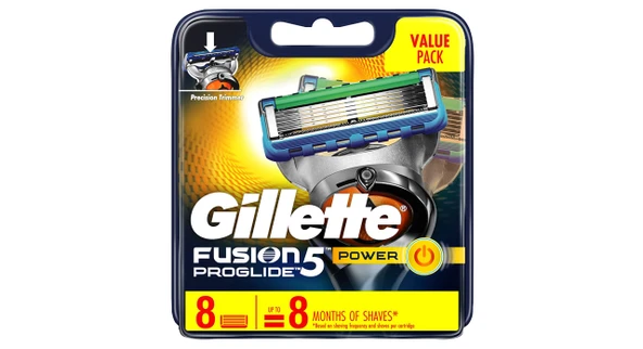 Gillette 43145 Fusion Proglide Tıraş Makinesi için Power Blade 1 KS ürün görseli 1