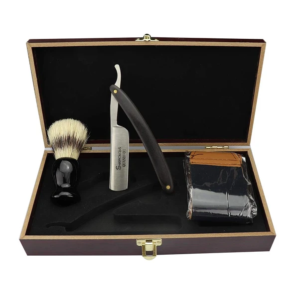 Razor Yeni başlayanlar ve kuaförler için profesyonel tıraş makinesi tıraş seti ürün görseli 1