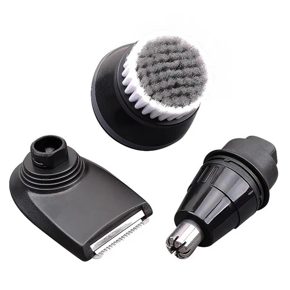 Tıraş Makinesi Aksesuarı Düzeltici (İsteğe Bağlı Temizleme Fırçası) - Philips S5090, S5095, S5210, S5211, S5230, S5270, S5271, S5370, S5380, S5390, S5420 ile uyumludur(Ve üç parçalı bakım seti) ürün görseli 1