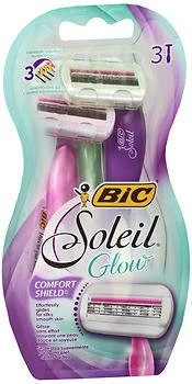 Bic Soleil Glow Tıraş Makinesi - 3 ct, 6'lı Paket ürün görseli 1