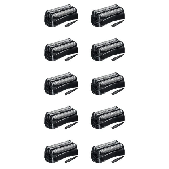 liovitor 10 x 21B tıraş makinesi yedek başlığı, Seri 3 elektrikli tıraş makinesi için 301S, 310S, 320S, 330S, 340S, 360S, 3010S, 3020S, 3030S, 3040 ürün görseli 1