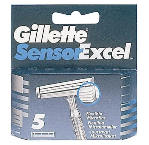 Gillette Sensor Excel 13258004 blade yedek yazıcı kartuşları 20 adet ürün görseli 1