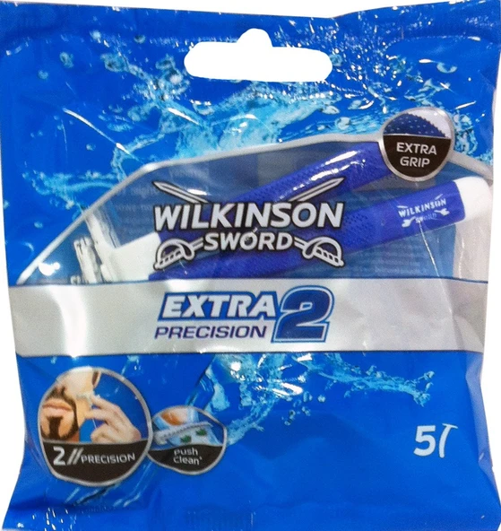 20 x Wilkinson Sword tıraş makinesi ve GETTA Extra2 Hassas çift bıçak 5 parça ürün görseli 1