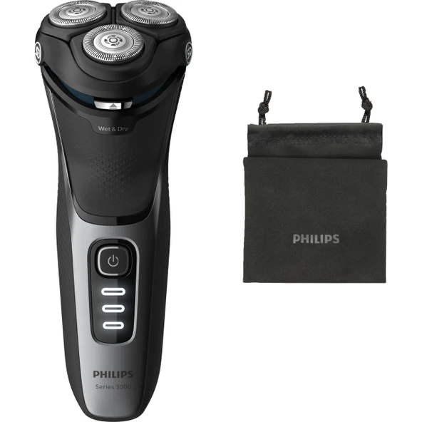 Philips 3000 Serisi Islak veya Kuru Elektrikli Tıraş Makinesi Serisi 3000 ürün görseli 1