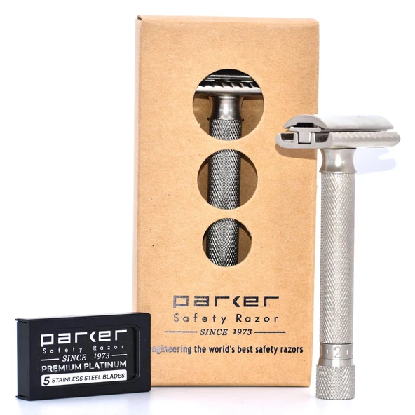 Parker tıraş bıçağı Varyant ayarlanabilir krom + 5 tıraş bıçağı ürün görseli 1