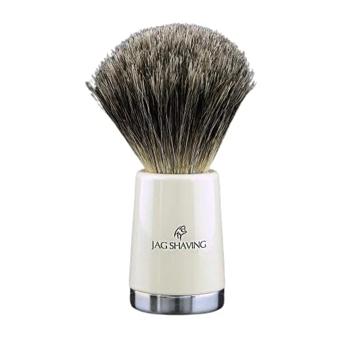 Gentleman Islak Tıraş Seti Süper Porsuk Saç Fırçası ve Tıraş Makinesi + Kapaklı Paslanmaz Çelik Tıraş Kasesi >3 parçalı set Kullanıma Hazır - Kırılmaz reçine saplar - Önceden takılmış 1 kartuş içerir ürün görseli 1