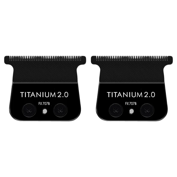 BaBylissPRO FX787 ve FX726 çim biçme makinesi yedek bıçakları için BESTBOMG FX707Z yedek bıçaklar BaByliss çim biçme makinesi bıçaklarıyla uyumlu DLC siyah (FX707B2-2) ürün görseli 1