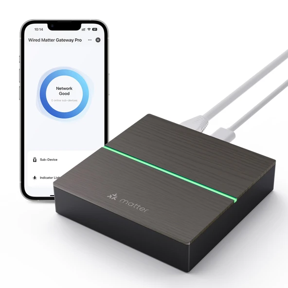 MIUCDA Zigbee ve Matter Thread Gateway - Ev Otomasyonu için Matter Hub, Alexa, Google Assistant ve Apple HomeKit'i destekler ürün görseli 1