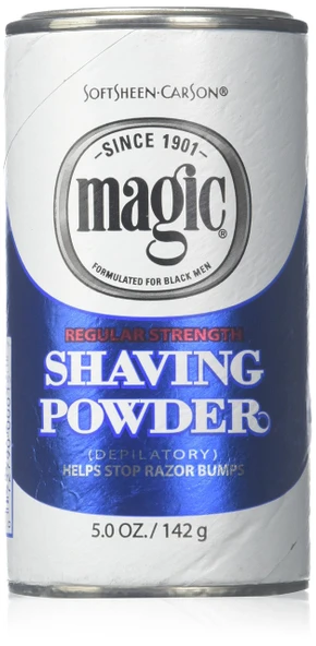 Magic Blue Tıraş Tozu 5oz. Düzenli Tüy Dökücü (6'lı Paket) by Magic ürün görseli 1