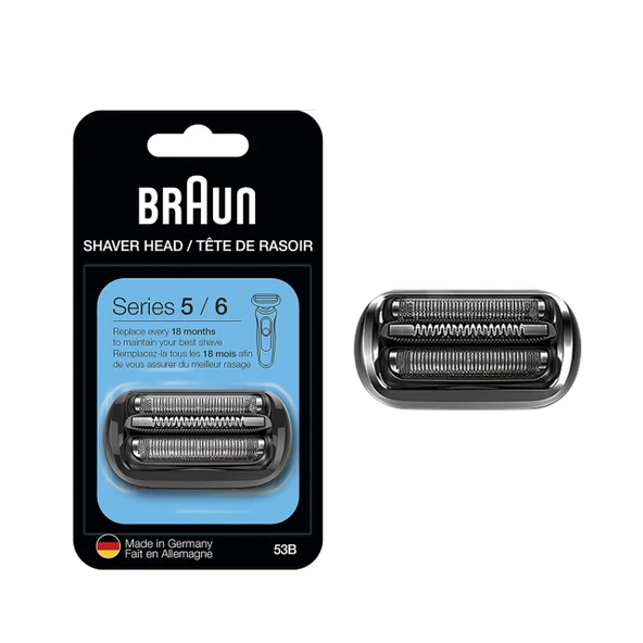 Braun 53B Yeni Nesil S5/6 Elek ve Kesici Yedek Tıraş Makinesi Başlığı ürün görseli 1