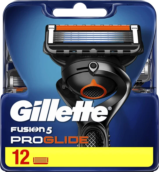 Gillette Fusion ProGlide bıçaklar, 12 parçalı değer paketi ürün görseli 1