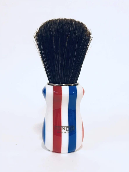 Zenith Barber Pole at kıllı tıraş fırçası - Made in Italy ürün görseli 1