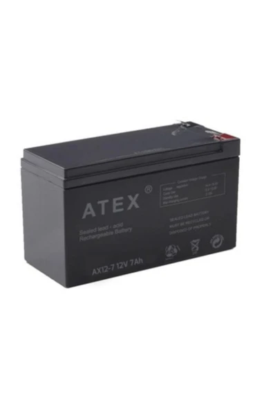 Atex 12 V 7 Ah Kuru Akü ürün görseli 1