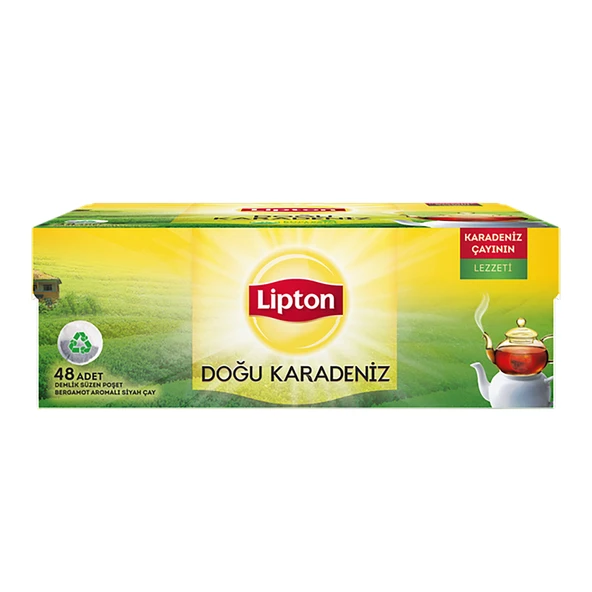 Lipton Doğu Karadeniz Demlik Poşet Çay 48'li 153 G (6'li Paket) ürün görseli 1