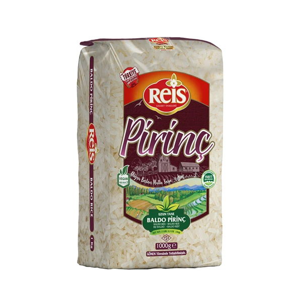 Reis Gönen Baldo Pirinç 1 Kg (5'li Paket) ürün görseli 1
