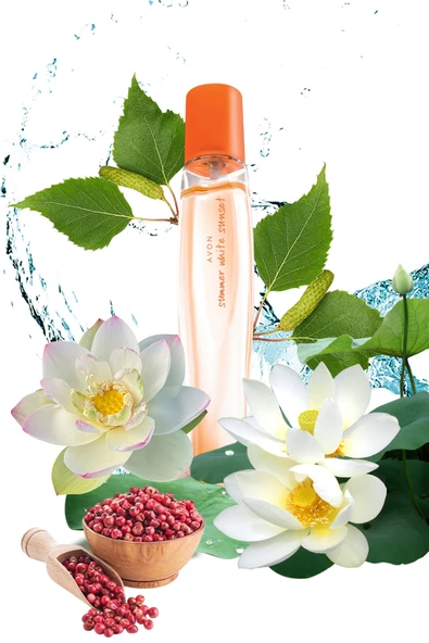 AVON Summer White Sunset Kadın Parfüm Edt 50 ml - Resim 3