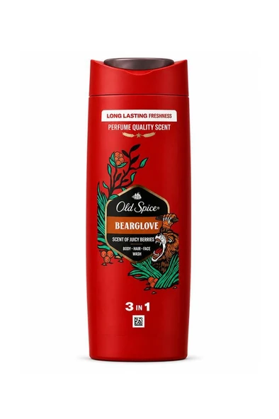 Old Spice Duş Jeli & Şampuan Bearglove 400 ml ürün görseli 1
