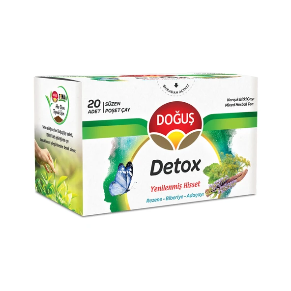 Doğuş Detox Karışık Bitki Çayı 20'li 30 G (5'li Paket) ürün görseli 1