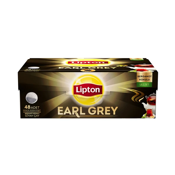 Lipton Earl Grey Demlik Poşet Çay 48'li 153 G (6'li Paket) ürün görseli 1
