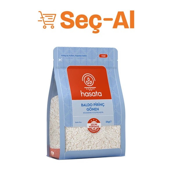 Hasata Gönen Baldo Pirinç 2 Kg (7'li Paket) ürün görseli 1