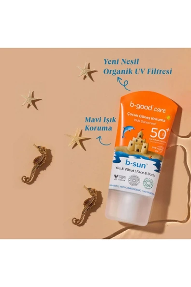 B-Good Care Çocuk Yüz & Vücut Güneş Kremi SPF50+ 150 ml ürün görseli 1