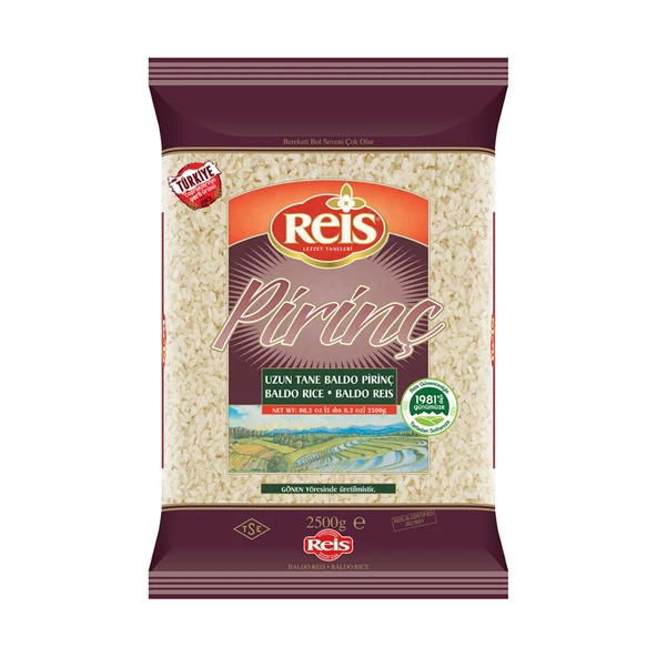 Reis Gönen Baldo 2,5 Kg (8'li Paket) ürün görseli 1