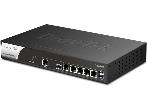 Draytek Vigor 2962 Dual WAN High VPN Router ürün görseli 1