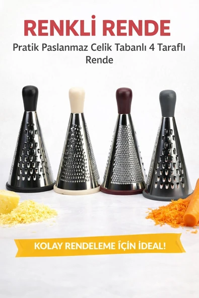 Ivory Ivo-rnd132 Çelik Yuvarlak Rende Büyük ürün görseli 1