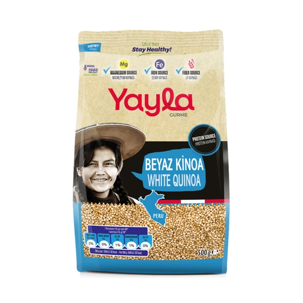 Yayla Gurme Beyaz Kinoa 250 G (7'li Paket) ürün görseli 1